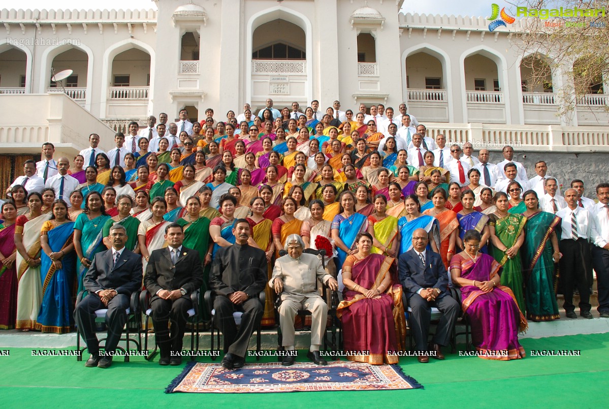 Abdul Kalam visits Hyderabad Public School, Begumpet