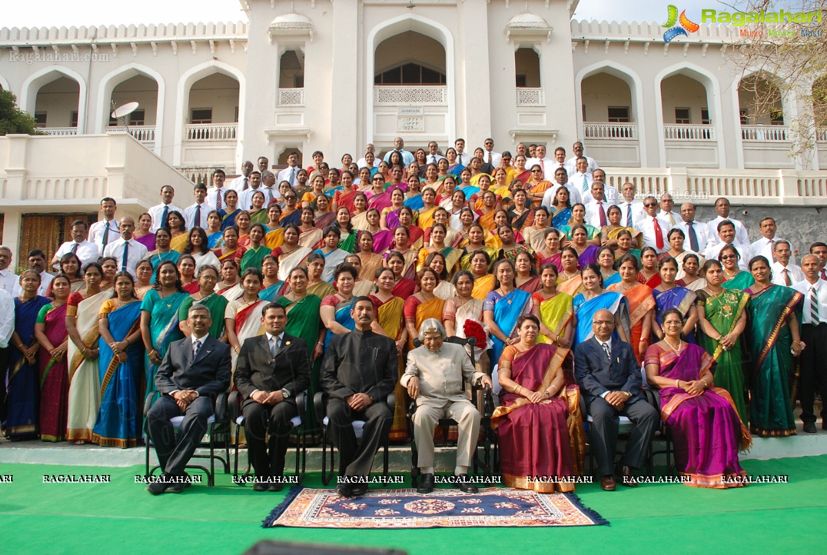 Abdul Kalam visits Hyderabad Public School, Begumpet