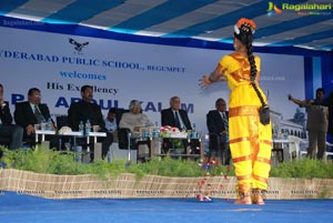 Abdul kalam at Hyderabad Public School