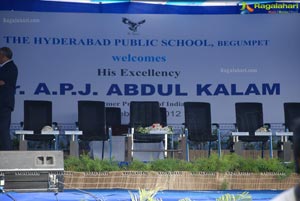 Abdul kalam at Hyderabad Public School