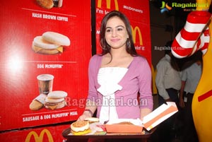 Aksha Launches Mc Donald's Breakfast Menu