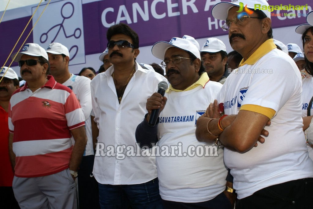Cancer Awareness Walk by Nandamuri Basavatarakam Cancer Hospital 