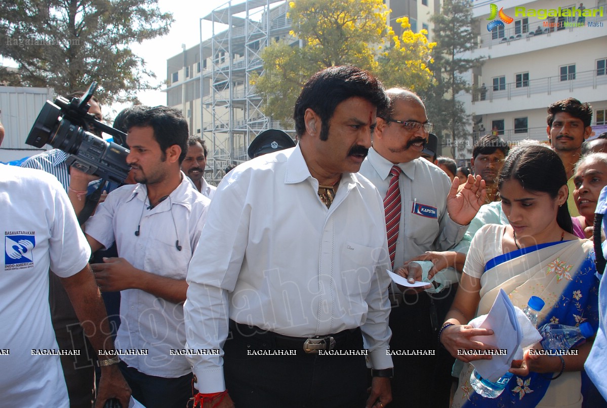 Cancer Awareness Stalls Launch by Nandamuri Basavatarakam Cancer Hospital 