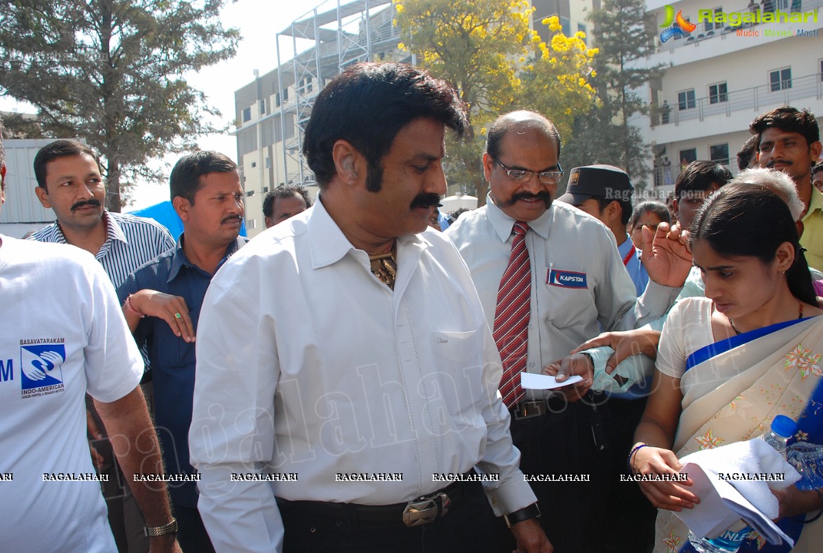 Cancer Awareness Stalls Launch by Nandamuri Basavatarakam Cancer Hospital 