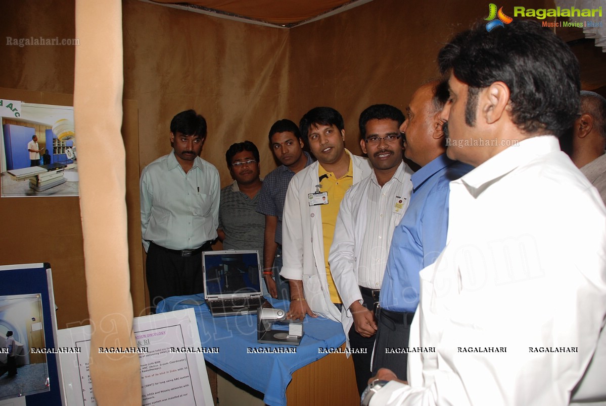 Cancer Awareness Stalls Launch by Nandamuri Basavatarakam Cancer Hospital 