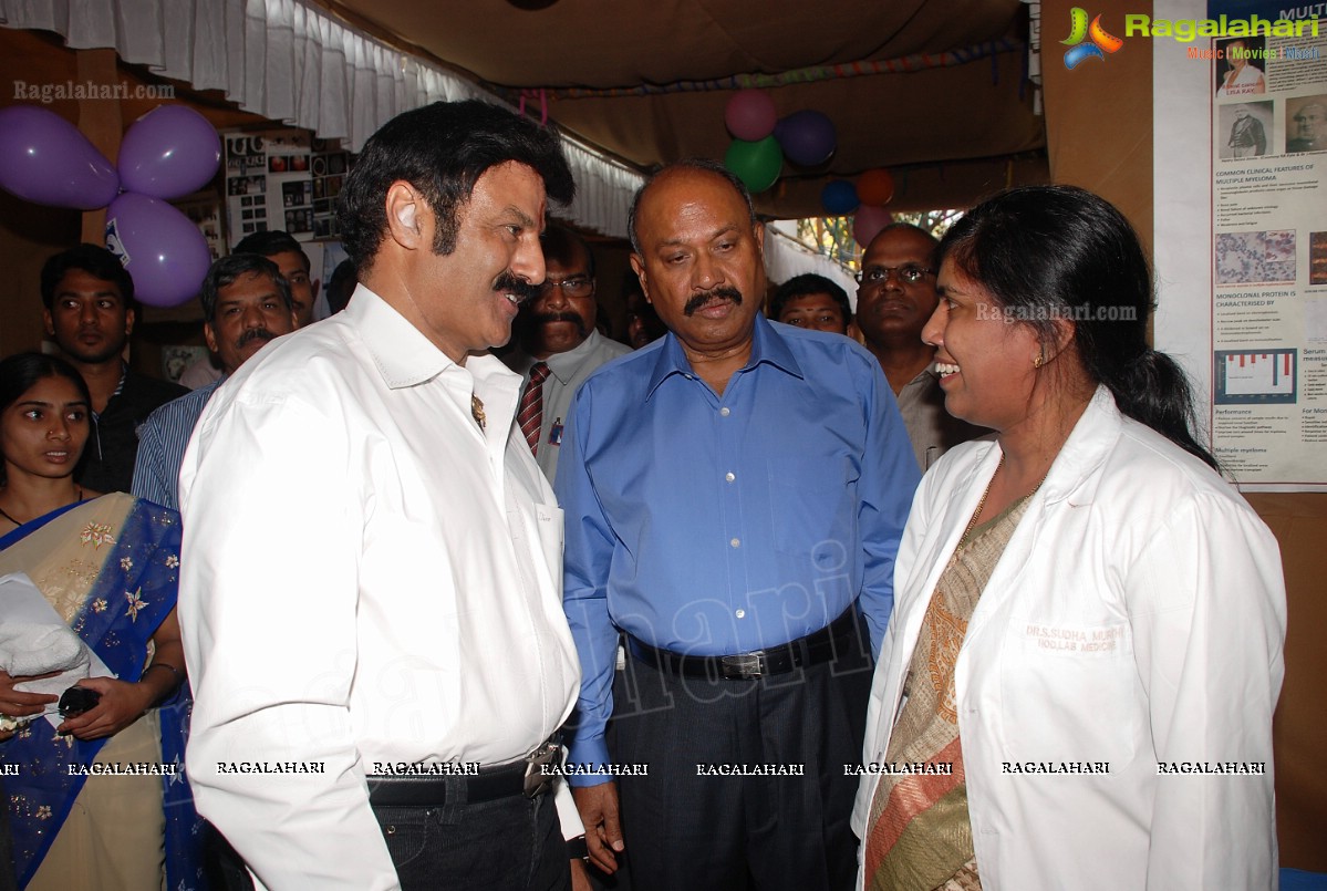 Cancer Awareness Stalls Launch by Nandamuri Basavatarakam Cancer Hospital 