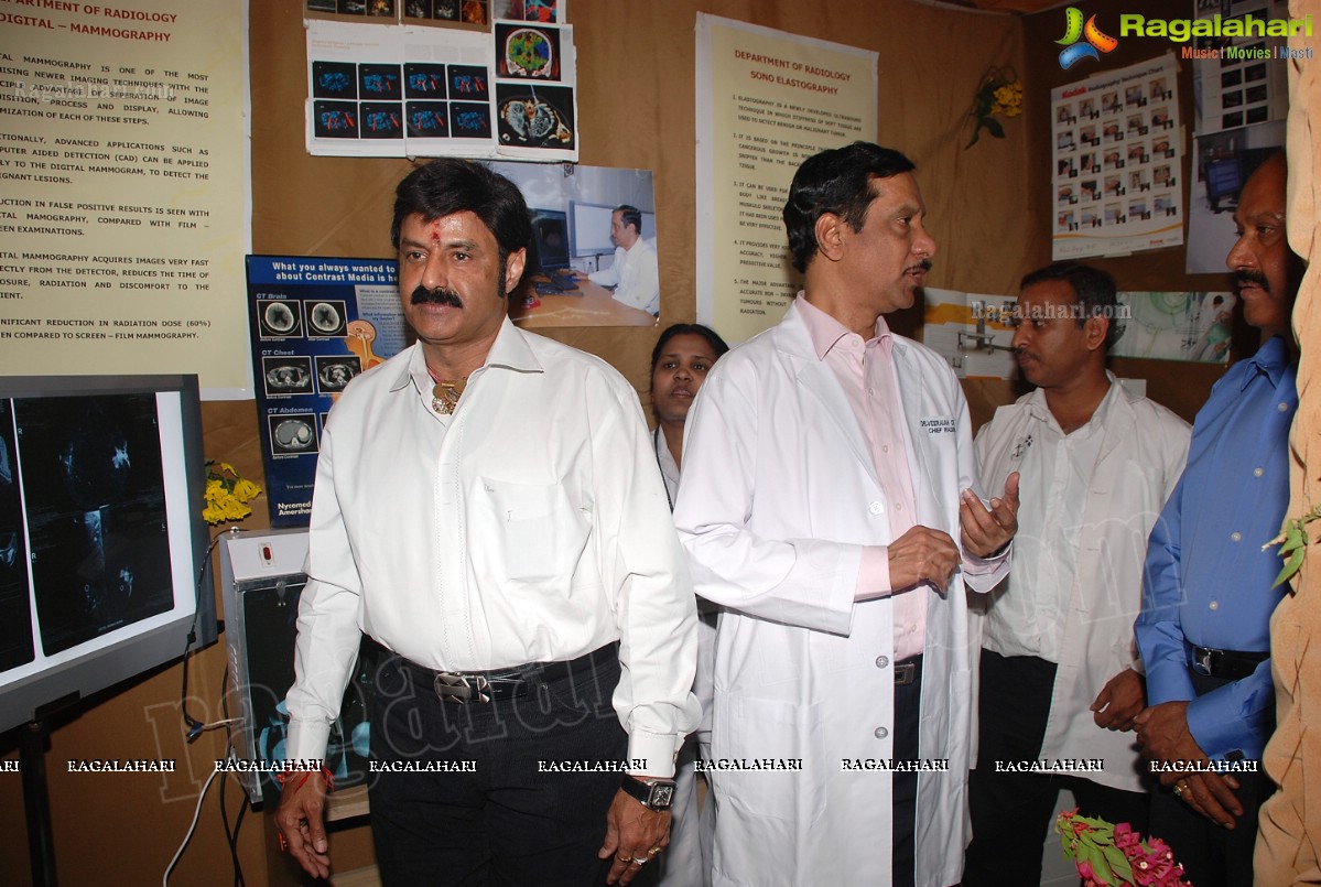 Cancer Awareness Stalls Launch by Nandamuri Basavatarakam Cancer Hospital 