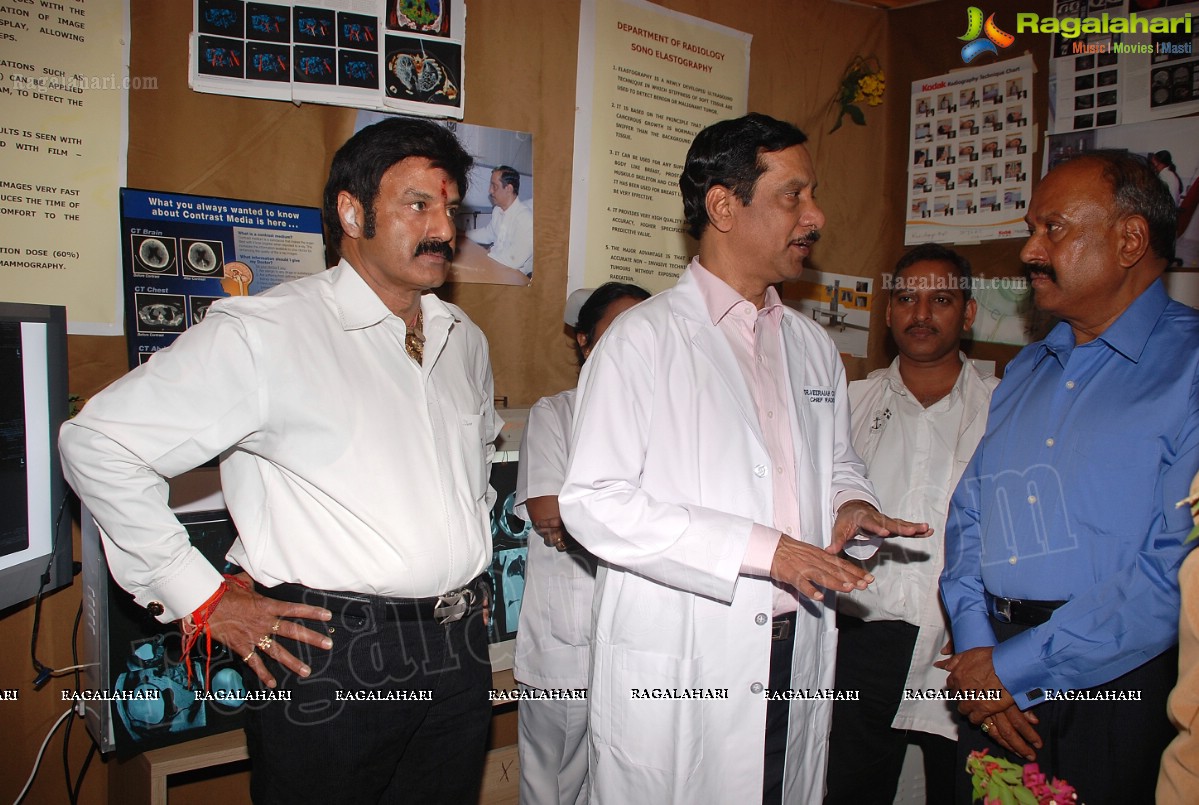 Cancer Awareness Stalls Launch by Nandamuri Basavatarakam Cancer Hospital 