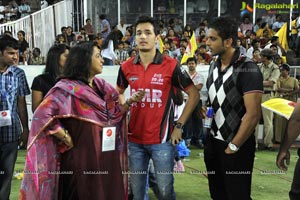 Chennai Rhinos-Karnataka Bulldozers Celebrity Cricket League Final Match