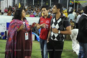 Chennai Rhinos-Karnataka Bulldozers Celebrity Cricket League Final Match