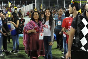 Chennai Rhinos-Karnataka Bulldozers Celebrity Cricket League Final Match