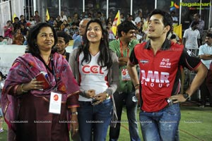 Chennai Rhinos-Karnataka Bulldozers Celebrity Cricket League Final Match