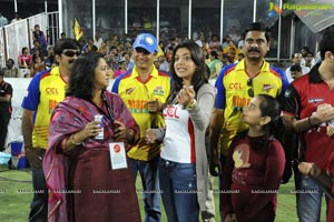 Chennai Rhinos-Karnataka Bulldozers Celebrity Cricket League Final Match