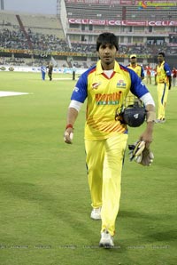 Chennai Rhinos-Karnataka Bulldozers Celebrity Cricket League Final Match