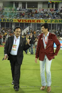 Chennai Rhinos-Karnataka Bulldozers Celebrity Cricket League Final Match