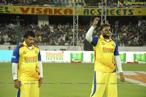 Chennai Rhinos-Karnataka Bulldozers Celebrity Cricket League Final Match