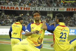 Chennai Rhinos-Karnataka Bulldozers Celebrity Cricket League Final Match