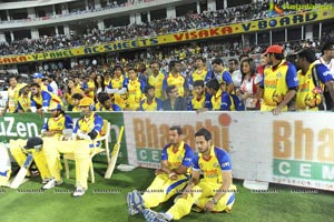 Chennai Rhinos-Karnataka Bulldozers Celebrity Cricket League Final Match