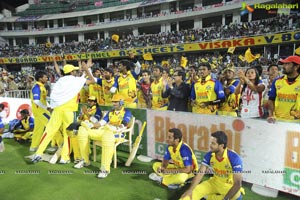 Chennai Rhinos-Karnataka Bulldozers Celebrity Cricket League Final Match