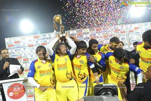 Chennai Rhinos won on Karnataka Bulldozers in Finals