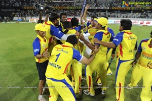 Chennai Rhinos won on Karnataka Bulldozers in Finals