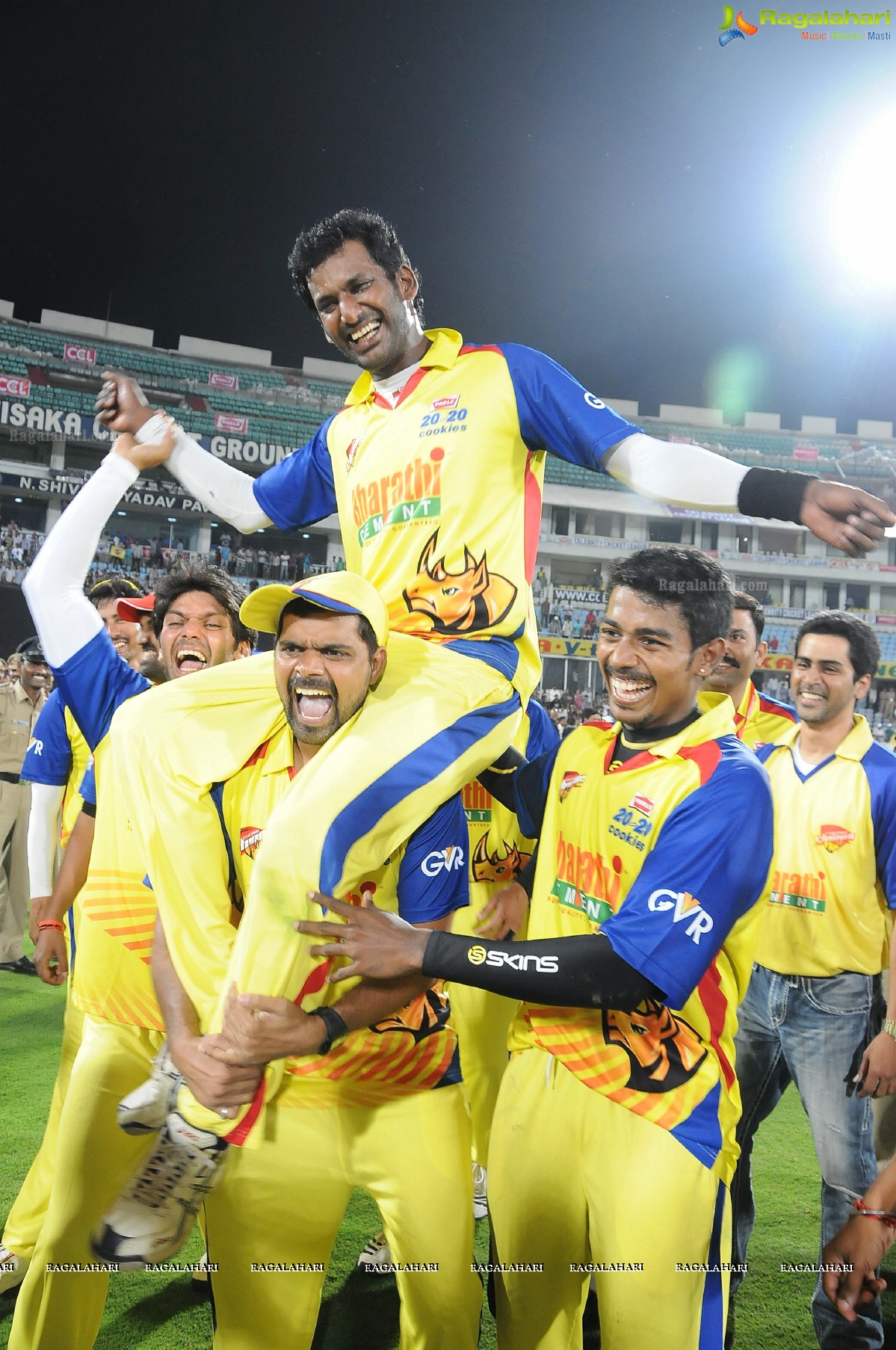 Chennai Warriors won on Karnataka Bulldozers