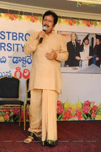 Giribabu gets Doctorate