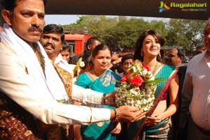 Kajal Launches The Chennai Shopping Mall at Mehdipatnam