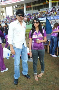 Kerala Strikers-Bengal Tigers Celebrity Cricket League Match at Visakhapatnam