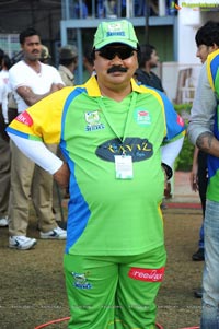 Kerala Strikers-Bengal Tigers Celebrity Cricket League Match at Visakhapatnam