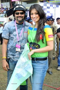 Kerala Strikers-Bengal Tigers Celebrity Cricket League Match at Visakhapatnam