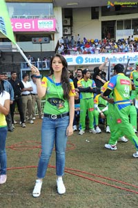 Kerala Strikers-Bengal Tigers Celebrity Cricket League Match at Visakhapatnam