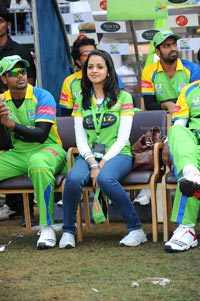 Kerala Strikers-Bengal Tigers Celebrity Cricket League Match at Visakhapatnam