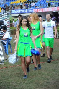 Kerala Strikers-Bengal Tigers Celebrity Cricket League Match at Visakhapatnam