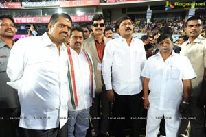 Kerala Strikers-Bengal Tigers Celebrity Cricket League Match at Visakhapatnam