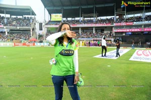 Kerala Strikers-Bengal Tigers Celebrity Cricket League Match at Visakhapatnam