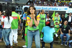 Kerala Strikers-Bengal Tigers Celebrity Cricket League Match at Visakhapatnam