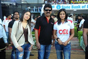 Kerala Strikers-Bengal Tigers Celebrity Cricket League Match at Visakhapatnam