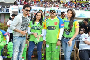 Kerala Strikers-Bengal Tigers Celebrity Cricket League Match at Visakhapatnam