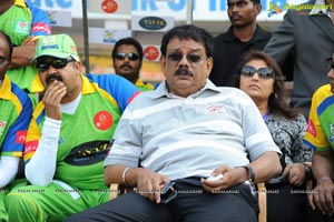 Kerala Strikers-Bengal Tigers Celebrity Cricket League Match at Visakhapatnam