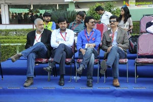 Kerala Strikers-Karnataka Bulldozers Celebrity Cricket League Match at Visakhapatnam