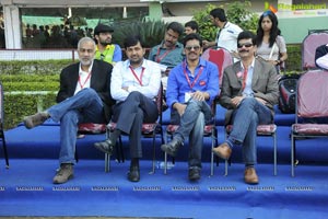 Kerala Strikers-Karnataka Bulldozers Celebrity Cricket League Match at Visakhapatnam