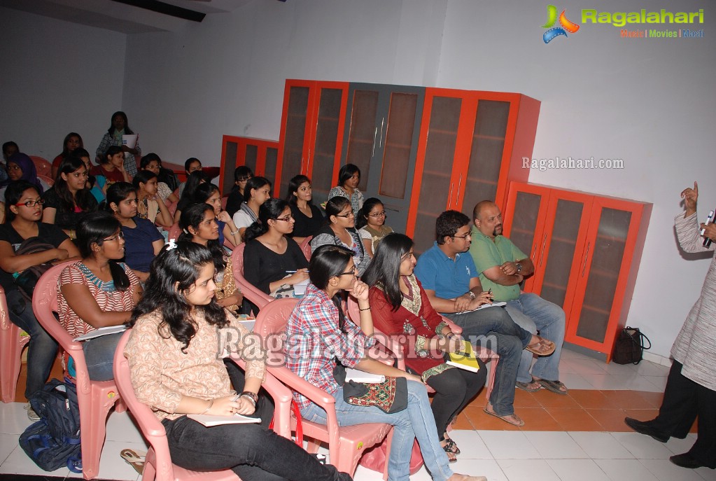 Playwriting Workshop by Md.Ali Baig & Mahesh Dattani at the Villa Marie College