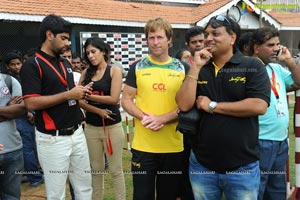 Mumbai Heroes-Karnataka Bulldozers Semi Final Celebrity Cricket Match at Chennai