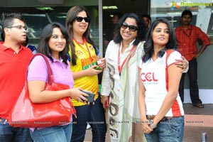 Mumbai Heroes-Karnataka Bulldozers Semi Final Celebrity Cricket Match at Chennai