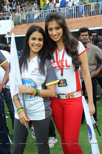 Mumbai Heroes-Karnataka Bulldozers Semi Final Celebrity Cricket Match at Chennai