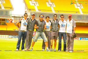 Mumbai Heroes-Karnataka Bulldozers Semi Final Celebrity Cricket Match at Chennai