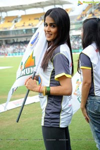 Mumbai Heroes-Karnataka Bulldozers Semi Final Celebrity Cricket Match at Chennai