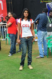 Mumbai Heroes-Karnataka Bulldozers Semi Final Celebrity Cricket Match at Chennai