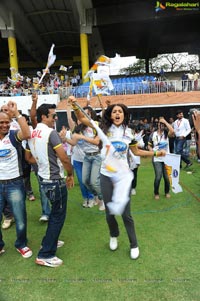 Mumbai Heroes-Karnataka Bulldozers Semi Final Celebrity Cricket Match at Chennai